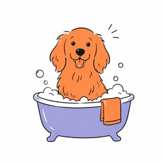 Baño para perro de pelo medio en Triana | Coolpaws