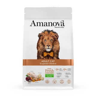 Amanova Pienso Gato Pollo y Quinoa 1,5Kg