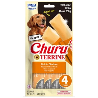 Churu Snack Pure Terrine Rico en Pollo para Perros Grandes