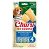 Churu Snack Pure Terrine Rico en Salmon y Atun para Perros Medianos