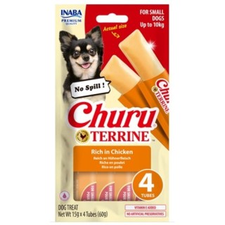 Churu Snack Pure Terrine Rico en Pollo para Perros Pequeños
