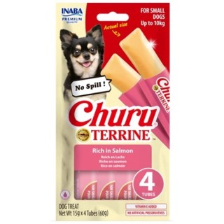 Churu Snack Pure Terrine Rico en Salmon para Perros Pequeños