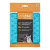 Lickimat Mini Buddy Turquesa Perro