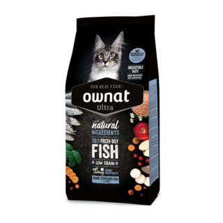 Pienso Ownat Ultra para Gatos Young Sterilized Pescado 400gr