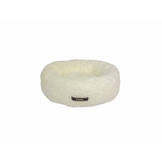 Cama Donut Antiestrés Blanco 100cm