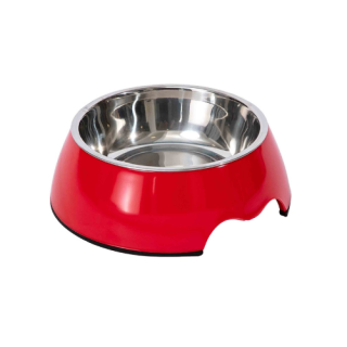 Bowl Melamina Inox Rojo