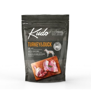 Pienso Kudo Prensado en Frio Adulto Pavo y Pato 3Kg