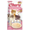 Receta Atun y Salmon Churu Gatos 4x14gr