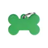 Placa Personalizable Hueso Grande Verde