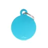 Placa Personalizable Circulo Grande Celeste