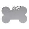 Placa Personalizable Hueso XL Gris