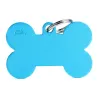 Placa Personalizable Hueso XL Celeste