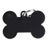 Placa Personalizable Hueso XL Negro