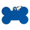 Placa Personalizable Hueso XL Azul