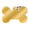 Placa Personalizable Hueso XL Dorado