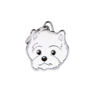 Placa Personalizable West Highland Terrier