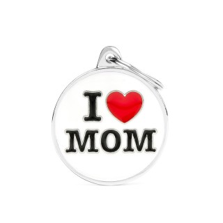 Placa Personalizable I Love Mom