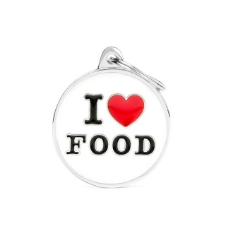 Placa Personalizable I Love Food