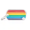Placa Personalizable Tag Rainbow