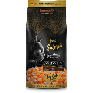 Pienso Leonardo de Salmon y Ave Fresca para Gatos