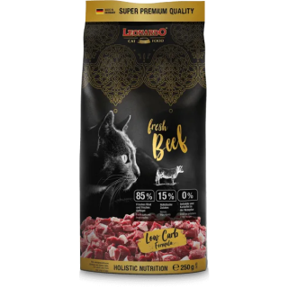 Pienso Leonardo de Ternera y Ave Fresca para Gatos