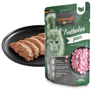 Puro Pavo Gatos Leonardo 85gr
