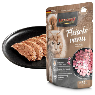 Menu de Carne para Gatos Leonardo 85gr