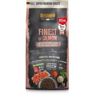 Pienso Finest Grain Free de Salmon para Perros Belcando 1kg